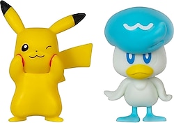 Pokemon Battle Pikachu ve Quaxly 2'li Figür Seti PKW3357