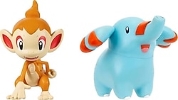 Pokemon Battle Chimchar ve Phanpy 2'li Figür Seti PKW4063
