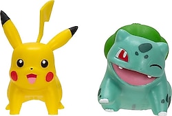Pokemon Battle Pikachu ve Bulbasaur 2'li Figür Seti PKW3587