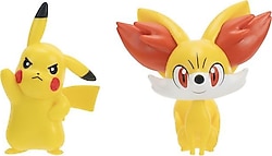 Pokemon Battle Pikachu ve Fennekin 2'li Figür Seti PKW4070