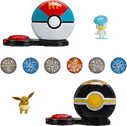 Pokemon Süpriz Atak Eevee ve Quaxly Ball Oyun Seti