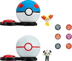 Pokemon Sürpriz Atak Fennekin ve Pancham Ball Oyun Seti