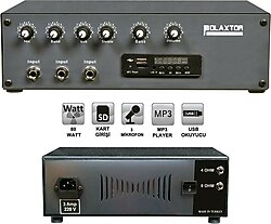 Polaxtor Anfi Mini 12V 400W Bluetooth Fm/usb/sd Fiyatları, Özellikleri ...