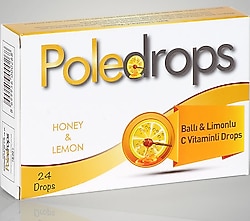 Poledrops Bal ve Limonlu 24'lü Pastil