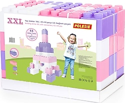 Polesie XXL 45+45 Parça Bağlantılı Yapı Blokları 68071
