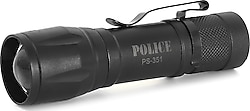 Police PS-351 300 Lümen LED Şarjlı El Feneri