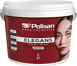Polisan Elegans Extra Yarı Mat 2.5 lt İç Cephe Boyası - Şampanya