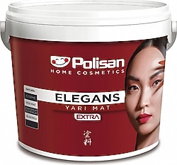 Polisan Elegans Extra Yarı Mat 7.5 lt İç Cephe Boyası - Krem