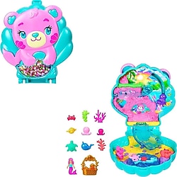 Polly Pocket ve Maceraları Glitter Island Oyun Seti JCB16