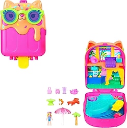 Polly Pocket ve Maceraları Kitty Popsicle Resort Oyun Seti JCB17
