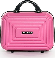 Polo&Sky Altuğ ABS Pembe Makyaj Valizi