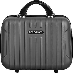 Polo&Sky Class ABS Füme Makyaj Valizi