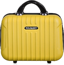 Polo&Sky Class ABS Sarı Makyaj Valizi