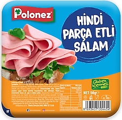 Polonez Hindi Parça Etli Salam 50 gr