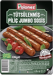 Polonez Tütsülenmiş Piliç Jumbo Sosis 320 gr