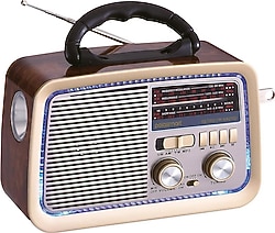 PoloSmart FS84 Bluetooth Nostaljik Radyo