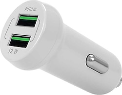 PoloSmart PBS102 12 W 2 USB Çıkışlı Araç Şarj Aleti