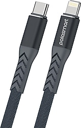 PoloSmart PBS410 1.2 m Type-C to Lightning Hızlı Şarj Kablosu