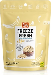 Pol's Freeze Fresh Kurutulmuş Muz 20 gr