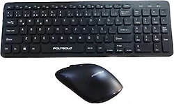 Polygold PG-8040 Kablosuz Klavye Mouse Seti