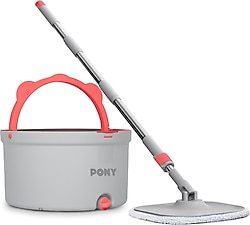 Pony Mop Temiz ve Kirli Su Ayırma Özelliği Otomatik Temizlik Seti