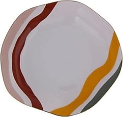 Porland Abstract Çukur Tabak 21 cm