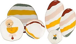 Porland Abstract 27 Parça 6 Kişilik Yemek Takımı