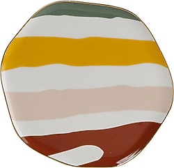 Porland Abstract Düz Tabak 27 cm