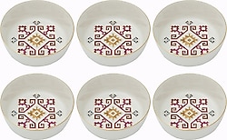 Porland 04ALM006009 Arabesque 12 cm 6'lı Kase