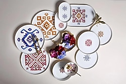 Porland Arabesque 27 Parça 6 Kişilik Yemek Takımı