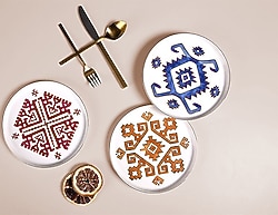 Porland Arabesque 6'lı Pasta Takımı 18 cm