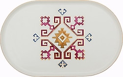 Porland Arabesque Serisi 28 cm Kayık Tabak