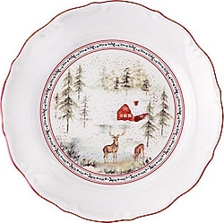 Porland Caribou Düz Tabak 24 cm