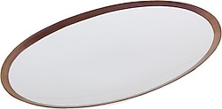 Porland Copper Line Kayık Tabak 32 cm