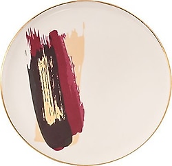 Porland Dash Düz Pasta Tabağı 21 cm 04ALM007900