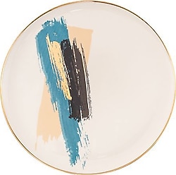 Porland Dash Düz 21 cm Pasta Tabağı 04ALM007904