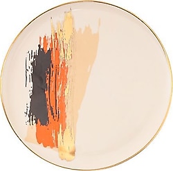 Porland Dash Düz Pasta Tabağı 21 cm 04ALM007906