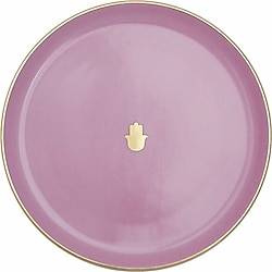 Porland Glamorous Pembe 20 cm Pasta Tabağı
