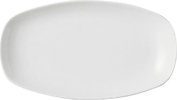 Porland Lebon 12'li Beyaz Kayık Tabak 20 cm