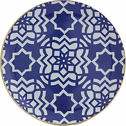 Porland Morocco Ds7 17 cm Düz Tabak Mor