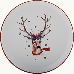 Porland 04ALM004488 Winter Düz Tabak 20 cm