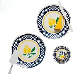 Porser Blue Zest Chic 21 cm 6'lı Servis Tabağı