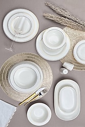 Porser Bonsai 53 Parça 12 Kişilik Yemek Takımı