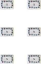 Porser Hitit 21x13 cm 6'lı Dikdörtgen Kayık Tabak