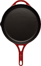 Pot Art Düz Kırmızı 28 cm Döküm Tava