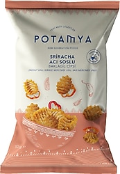 Potamya Sriracha Acı Soslu Baklagil Cipsi 50 gr