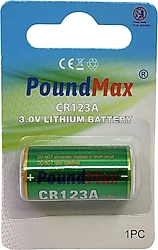 Poundmax CR123A 3V Lityum Pil