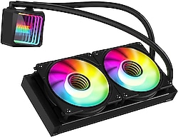 Power Boost Alpha 240B PB-LCS-IM240-B ARGB 240 mm İşlemci Sıvı Soğutucu