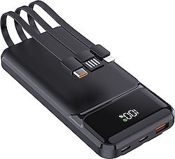 Power Boost Night 125B 10000 mAh Hızlı Şarj Powerbank