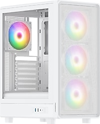 Power Boost PB-A5065W ARGB Fanlı Beyaz 650 W E-ATX Oyuncu Kasası